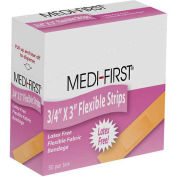 Medique 67550 Flex Strip Sterile Bandage, 3/4" x 3", 50/Box