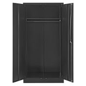Assembled Wardrobe Cabinet, 36x24x72, Black