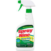 Spray Nine Heavy Duty Cleaner/Degreaser/Disinfectant, 22 oz. Trigger Spray, 12 Bt/Cs, 26825