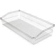 Global Industrial Wire Basket Shelf, 48"W x 24"D