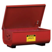 Justrite 27322 Bench Top Rinse Tank, 22-Gallon, Red