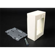 Switch & Receptacle Box, 1-Gang, 125V, 15A, 4-5/8"L