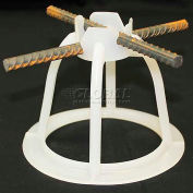 Lotel™ Re-Bar Ups Concrete Reinforcing Chairs, 4" Rebar-Up For #3 Rebar, 100 Qty