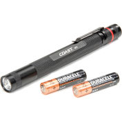 High Performance Focusing LED Inspection Flashlight in Clam Pack - Black
