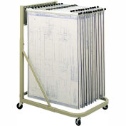 Safco 5026 Mobile Stand Vertical Print File