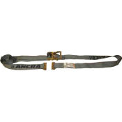 Ancra 48672-14 Series E & A Ratchet Strap with Spring Actuated Fitting, 16'L
