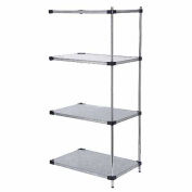 Galvanized Steel Solid Shelving Add-On, 60x18x54