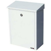Wall Mount Mailbox Allux 200 in White