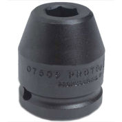Proto 3/4" Drive Impact Socket 9/16", 6 Point, 1-7/8" Long, J07509