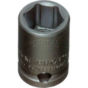 Proto 3/8" Drive Impact Socket 13mm, 6 Point, 1-3/32" Long, J7213M