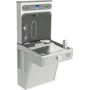 EZH20 Water Bottle Filling Station, Stainless Steel, Green Spec