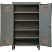 Durham Heavy Duty Outdoor Shelf Cabinet HDCO244878-4S95 - 12 Gauge 48"W x 24"D x 78"H