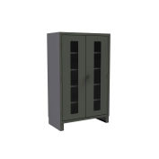 Durham Heavy Duty Clearview Lockable Storage Cabinet HDCC244878-4S95 - 12 Gauge 48"W x 24"D x 78"H