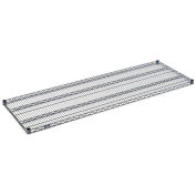 Nexelon Wire Shelving Add-On, Blue Epoxy, 60"W X 21"D X 86"H