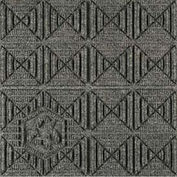 Waterhog Eco Premier Carpet Tile 22157014000 Black Smoke, 18"L X 18"W X 1/4"H, Geometric, 12-PK