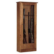 American Furniture Classics Gun Storage Cabinet, 10 Long Guns, Wood