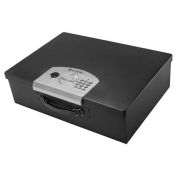 Barska Digital Portable Keypad Safe, 17-1/2"W x 12-1/2"D x 5"H, Black