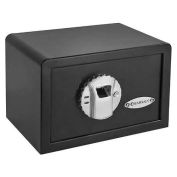 Barska Compact Biometric Pistol Safe, 12"W x 8"D x 7-3/4"H, Black