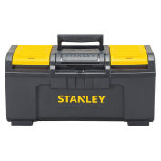 Stanley STST19410 Basic Tool Box, 19", Plastic, Black/Yellow