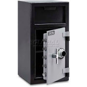 Mesa Safe B-Rate Depository Safe Front Loading, Manual Combo Lock, 14"W x 14"D x 27-1/4"H