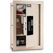 Mesa Safe Residential Safes Expandable Depth Wall Safe, 15"W x 3-1/4-6"D x 22-1/8"H