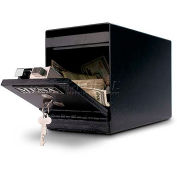 Mesa Safe B-Rate Undercounter Safe Cabinet Dual Key Lock, 6"W x 12-3/4"D x 8"H