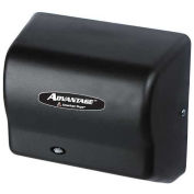 American Dryer Advantage Series Hand Dryer W/ Universal Voltage, AD90-BG, Steel Blk Graphite