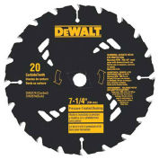 DeWALT® Carbide Thin Kerf Circular Saw Blade, 7-1/4" Diameter, 18 TPI