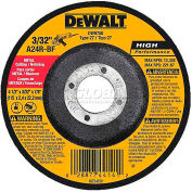 DeWalt DW8750 Metal Cutting & Notching Wheel Type 27 4-1/2" DIA. 24 Grit 24 Grit  - Pkg Qty 25