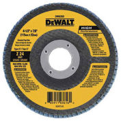 DeWalt Flap Disc Type 27, 4-1/2" x 7/8", 60 Grit, Zirconia, DW8352 - Pkg Qty 10