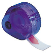 Redi-Tag RTG82025 Arrow Message Flags in Roll Dispenser, "FIRMAR AQUI", Red, 120 flags/PK