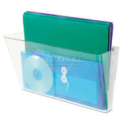 deflect-o DEF74301 Stackable Wall File,Legal,One Pocket,Clear