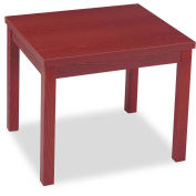 HON HON80193NN Laminate Occasional Table,Rectangular,20w x 24d x 20h,Mahogany