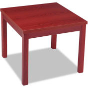 HON HON80192NN Laminate Occasional Table,Square,24w x 24d x 20h,Mahogany