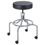 Lab Stool, High Base with Screw Lift