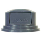 Rubbermaid RCP265788GY Round Brute Dome Top Lid for 55 gal Waste Containers,27 1/4" Diameter