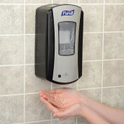 Purell 1928-04, Hand Sanitizer Dispenser, LTX Chrome/Black 1200mL 