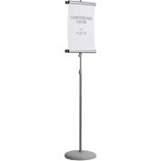 MasterVision Adjustable Clip Sign Stand, 12"W x 73"H