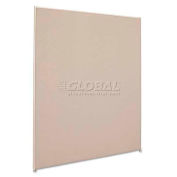 basyx P6048GYGY Versé Office Panel, 48w x 60h, Gray