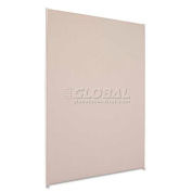 basyx P7248GYGY Versé Office Panel, 48w x 72h, Gray