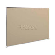 basyx P4260GYGY Versé Office Panel, 60w x 42h, Gray
