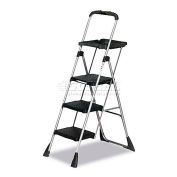 Cosco Max Steel Work Platform Ladder, 225Lb. Capacity, Black, CSC11880PBL1E