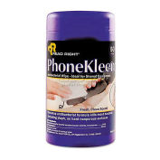 Read Right PhoneKleen Wet Wipes, 50/Pack, REARR1403
