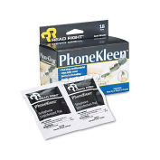 Read Right PhoneKleen Wet Wipes, 18/Box, REARR1203