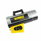 DeWALT Portable Forced Air Propane Heate, 125K to 170K BTU