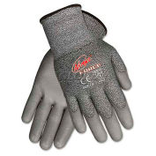Memphis N9677L Ninja Force Polyurethane Coated Gloves, Large, Gray