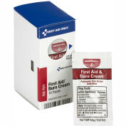 First Aid Only Burn Cream, FAE-7011, 10 Packets/Box