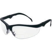 Klondike Plus Magnifier Glasses, K3H20, 2.0 Magnifier, Clear Lens