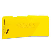 Universal Manila Folders, 2 Fasteners, 1/3 Tab, Legal, Yellow, 50/BX