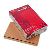 Smead Kraft File Folders, Straight Cut, Reinforced Top Tab, Legal, Kraft, 100/Box